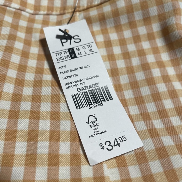 Garage “As If Skirt” BNWT - Picture 3 of 4